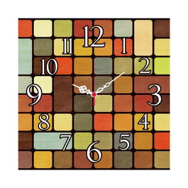 Wallity Reloj Decorativo Msk-02 Multicolor